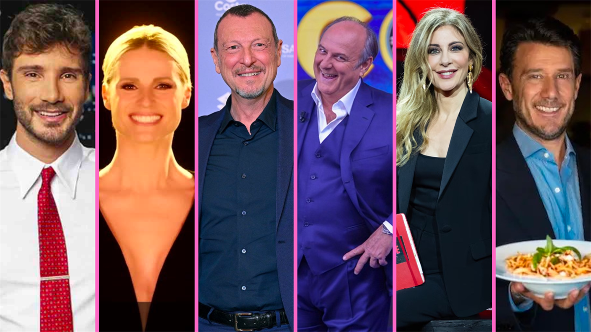 Mid February is dominated by many returning shows in Italy